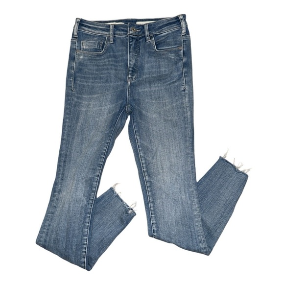Pilcro and the Letterpress Anthropologie Ultra High Rise Skinny Jeans size 27 - Picture 1 of 8